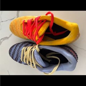 Nike Kids JA 3 Sneakers in Yellow and Blue